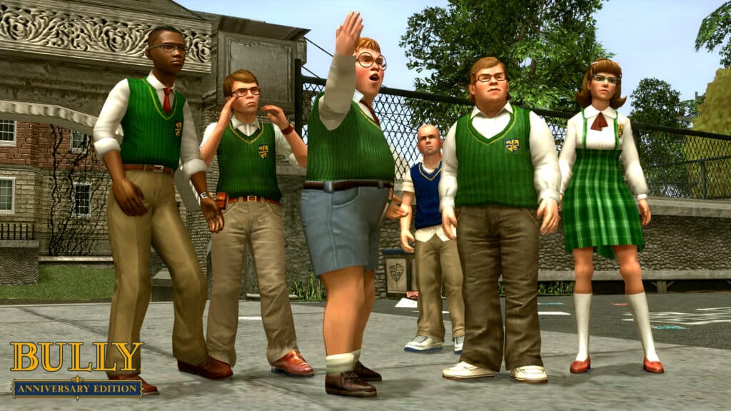 Bully by Rockstar Games Screenshot of School Kids