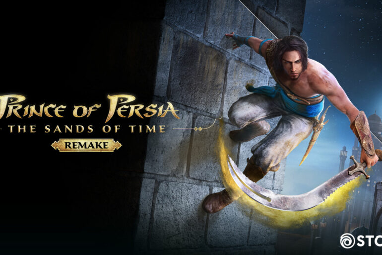 Prince of Persia Sands of Time Remake Key Art on Ubisoft store