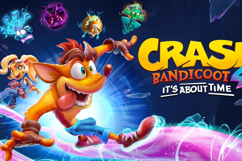 Crash Bandicoot 4 Header