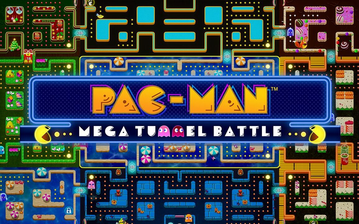 Pac-Man Mega Tunnel Battle Key Art