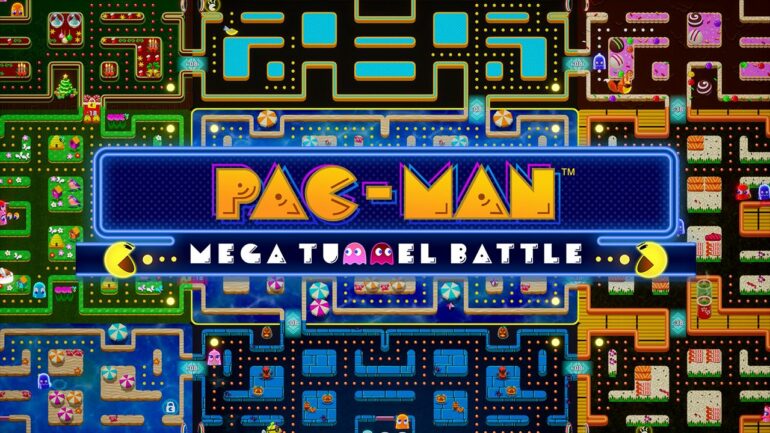 Pac-Man Mega Tunnel Battle Key Art