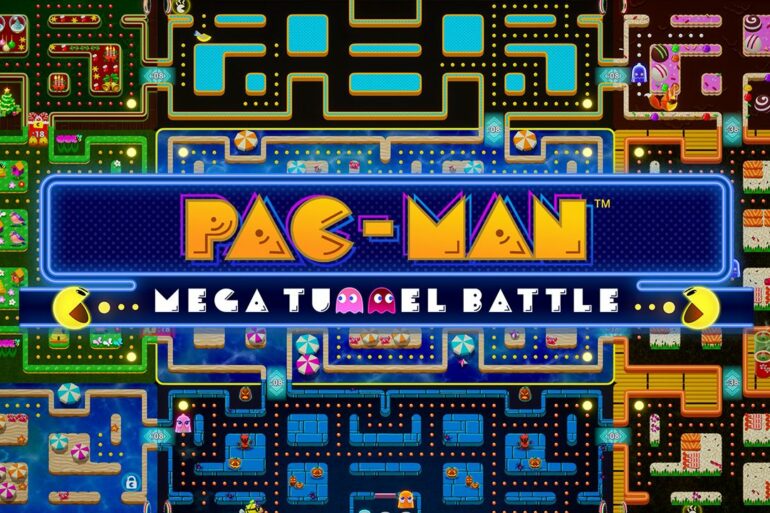 Pac-Man Mega Tunnel Battle Key Art