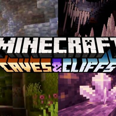 Minecraft Caves and cliffs Update