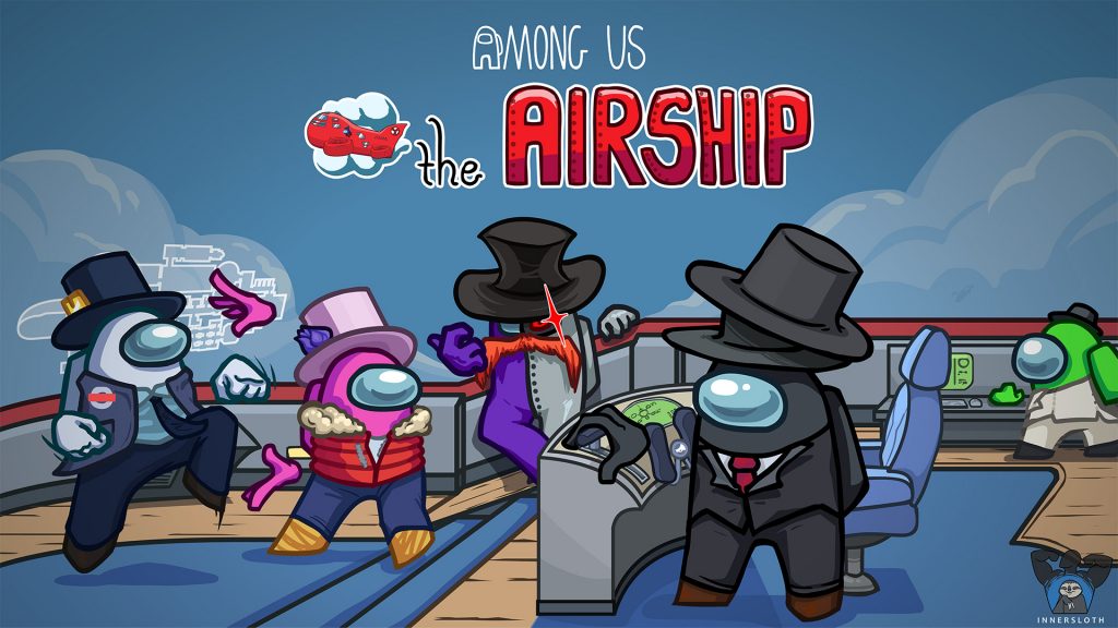 Among Us airship