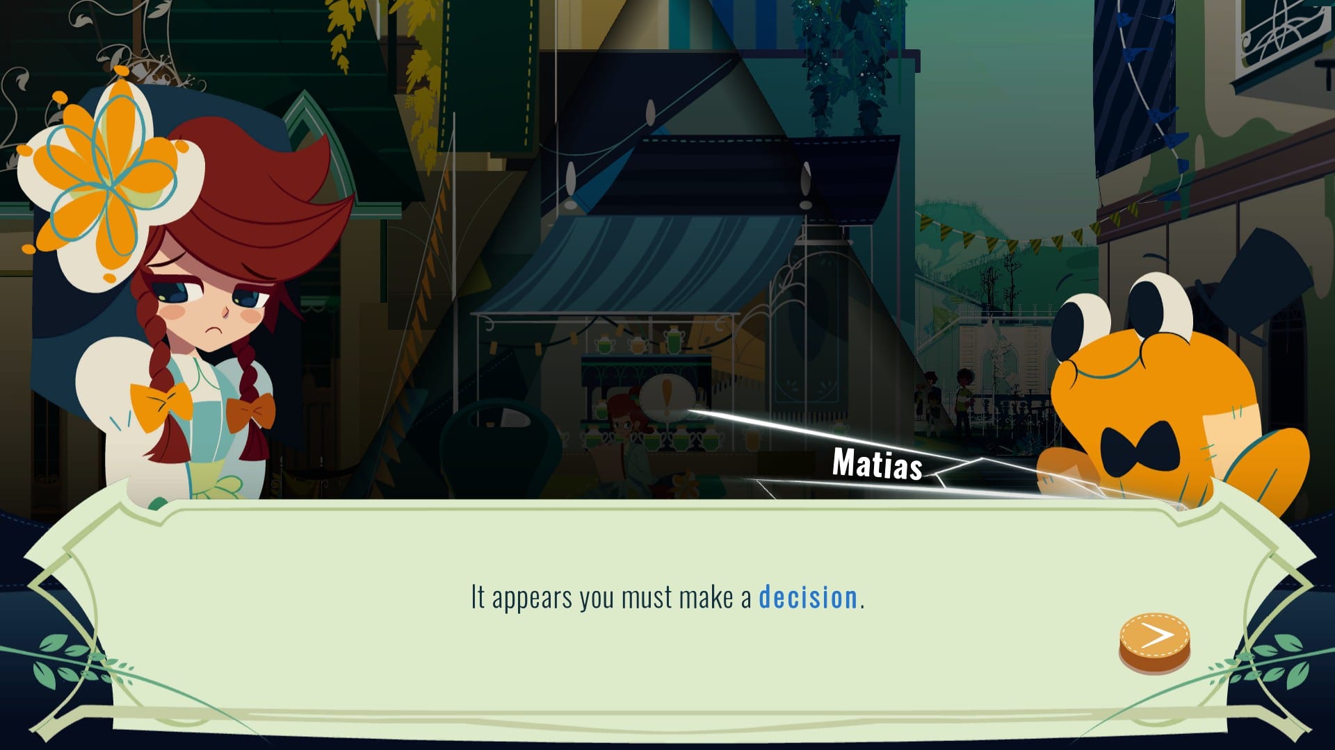 Cris Tales In-game Screenshot