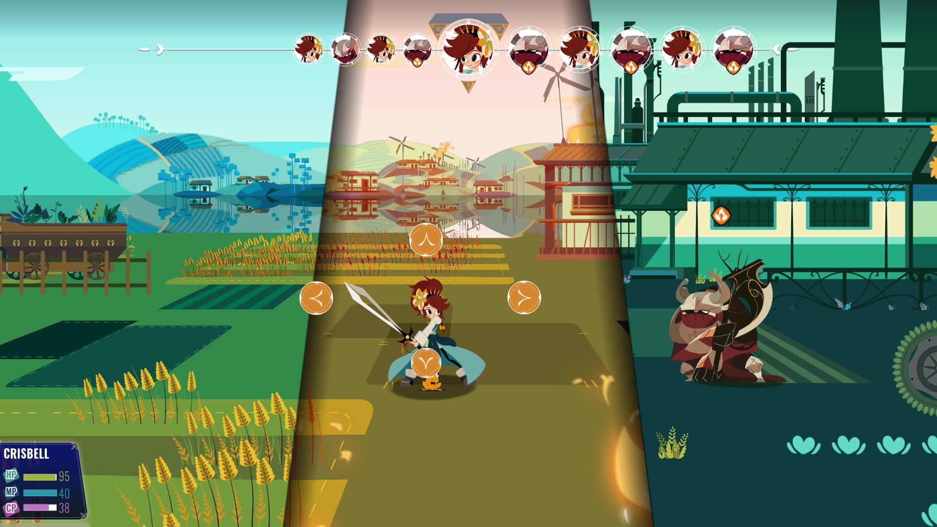 Cris Tales In-game Screenshot