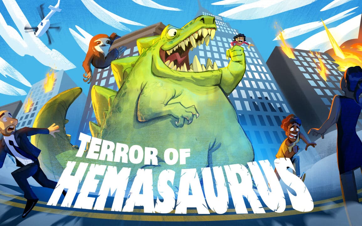 Terror of Hemasaurus Key Art