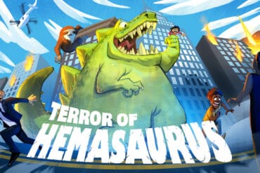 Terror of Hemasaurus Key Art
