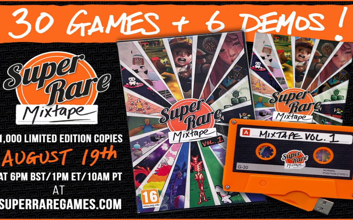 Super Rare Games has Announced A Mixtape with 30 Indie Games