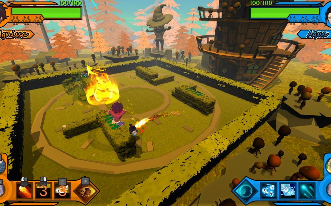 Spell-Based Fighting Game, WizardPunk, Coming This September