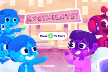 Assimilate! (A Party Game) Key Art