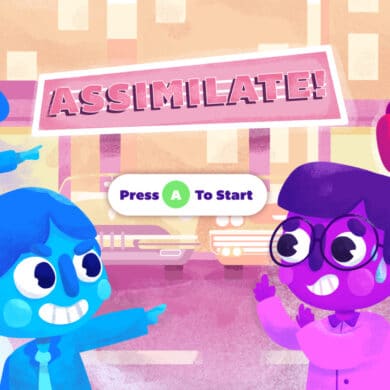 Assimilate! (A Party Game) Key Art