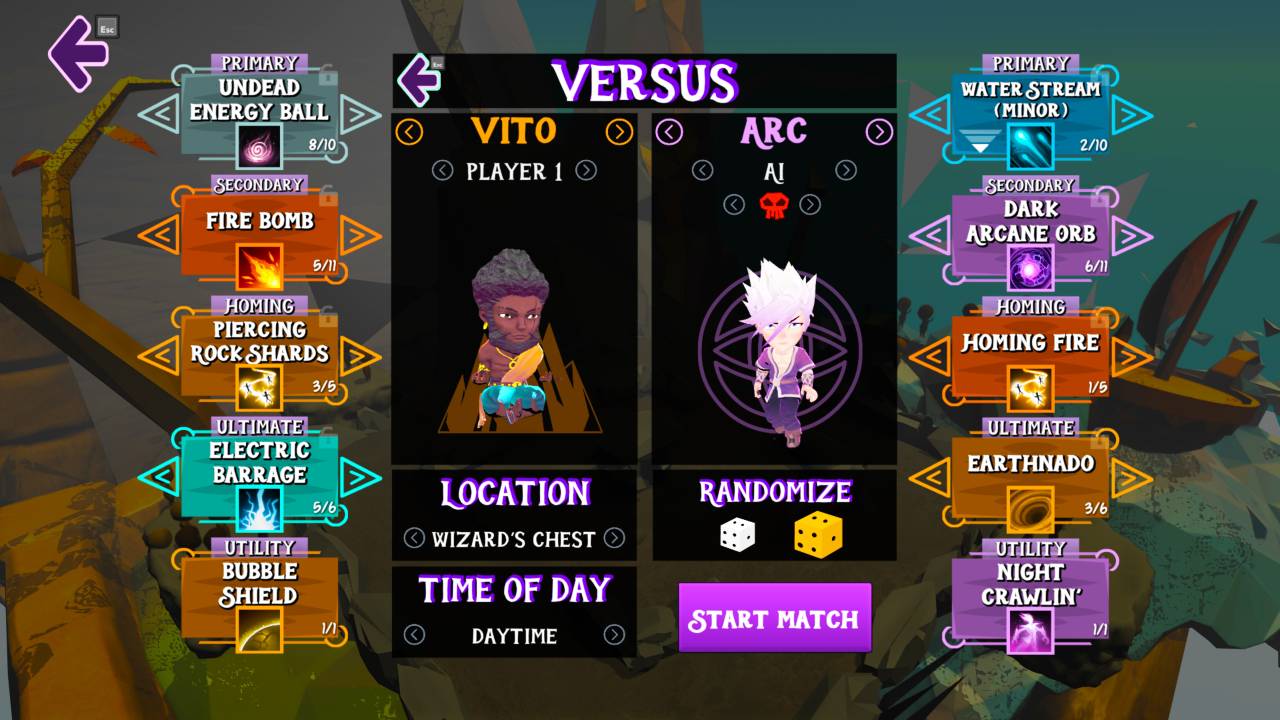 WizardPunk In-game Screenshot