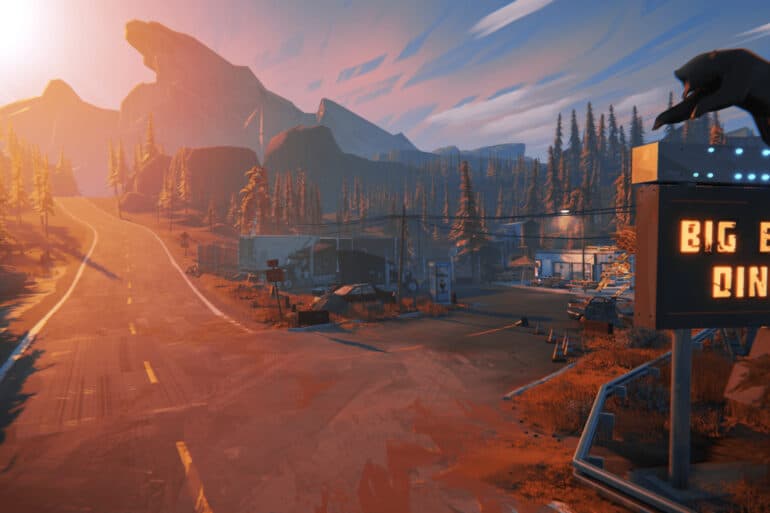 Road 96 Diner Key Art