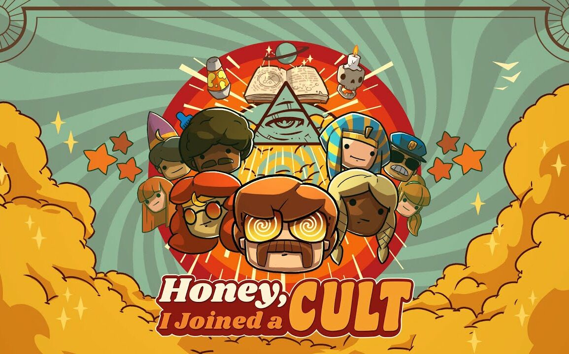 Honey, I Joined a Cult Key Art