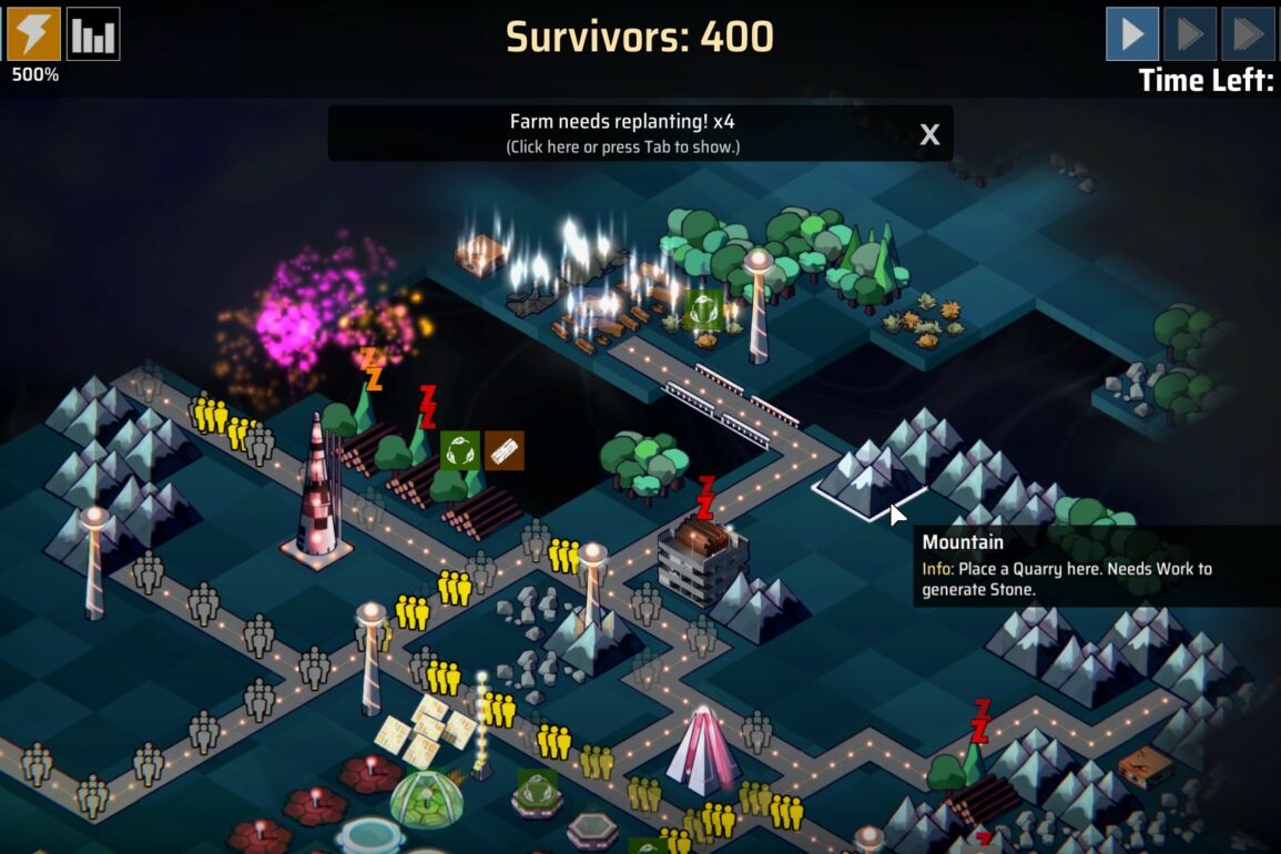 Fast-Paced City Builder, T-Minus 30, Launches Onto Steam Today