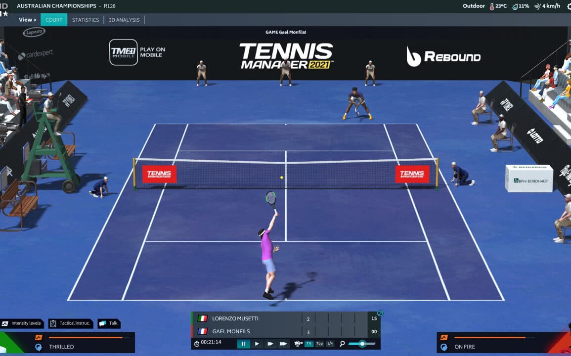 Tennis Manager 2021 is Leaving Early Access on September 7th