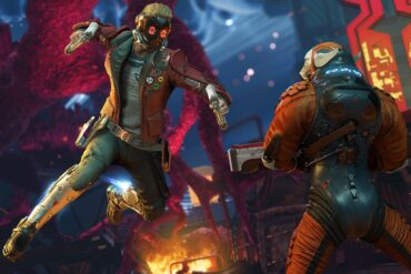 Marvel's Guardians of the Galaxy In-game Screenshot of Fighting