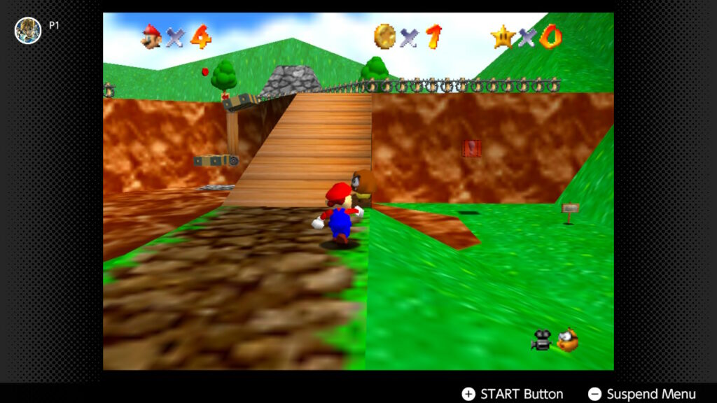 In-Game Screenshot - Super Mario 64
