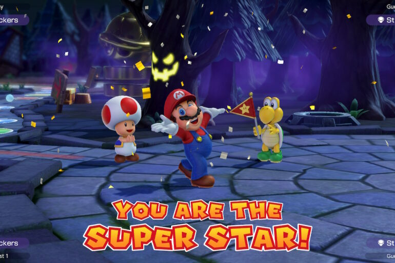 Mario Party Superstars Winner MarioKey Art