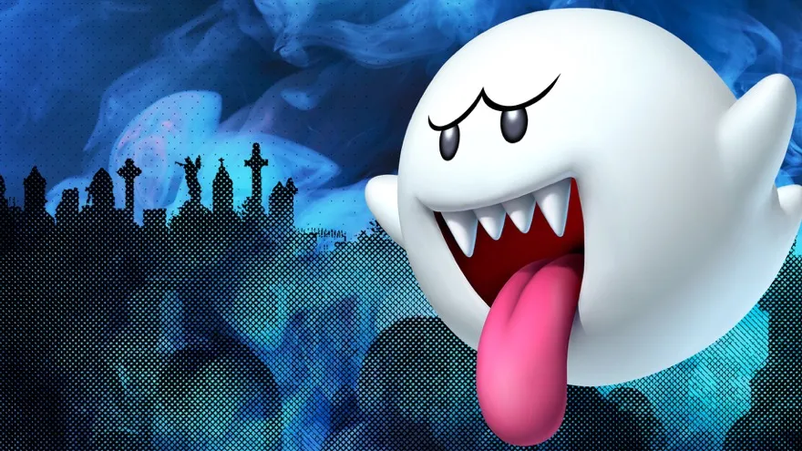 boo from the Mario Franchise is Adorable