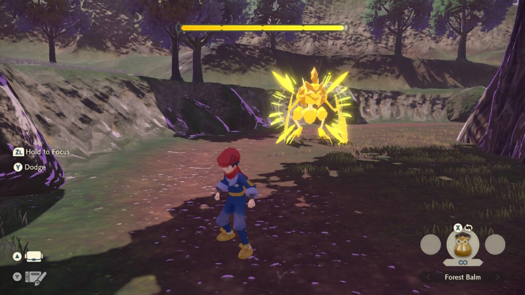 Pokemon Legends Arceus In-game Screenshot (Handheld)
