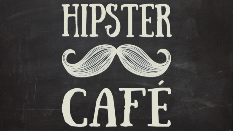 Hipster Cafe Key Art