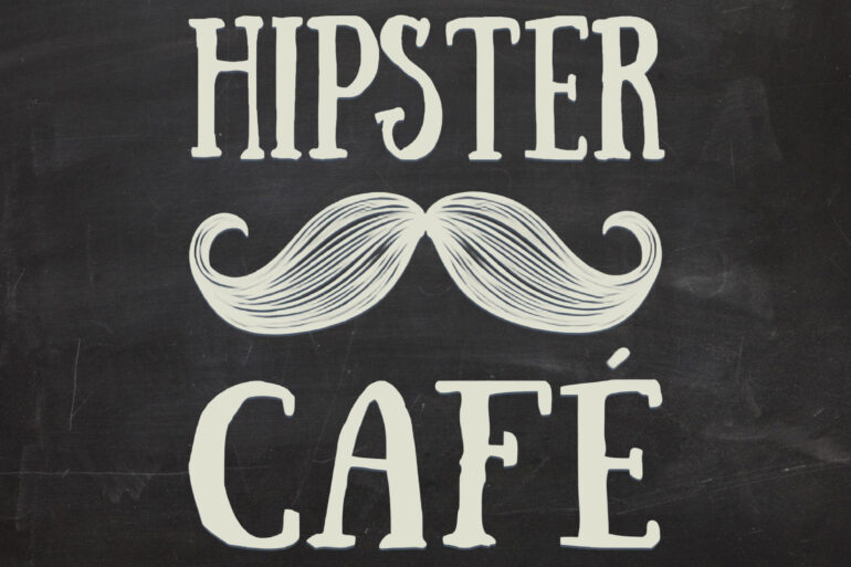 Hipster Cafe Key Art