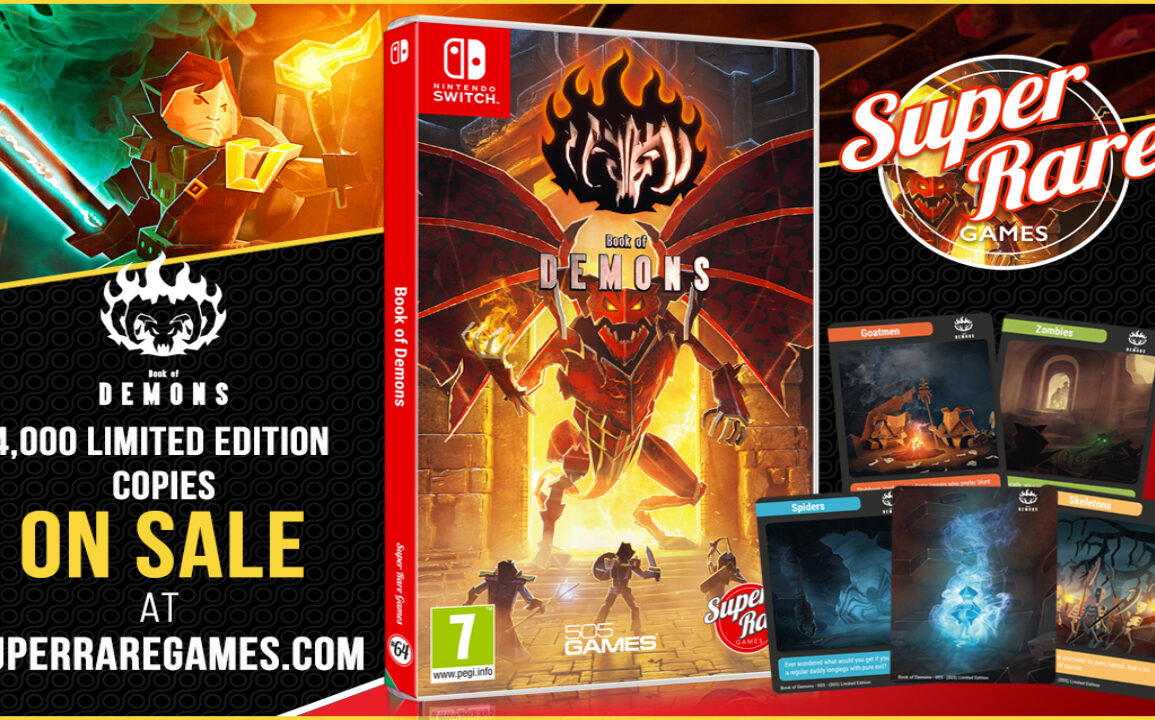 Hack and Slash Game, Book of Demons, is getting a Physical Release