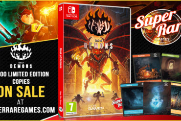 Book of Demons Super Rare Games Physical Release Key Art