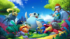 Coromon Key Art Page Background