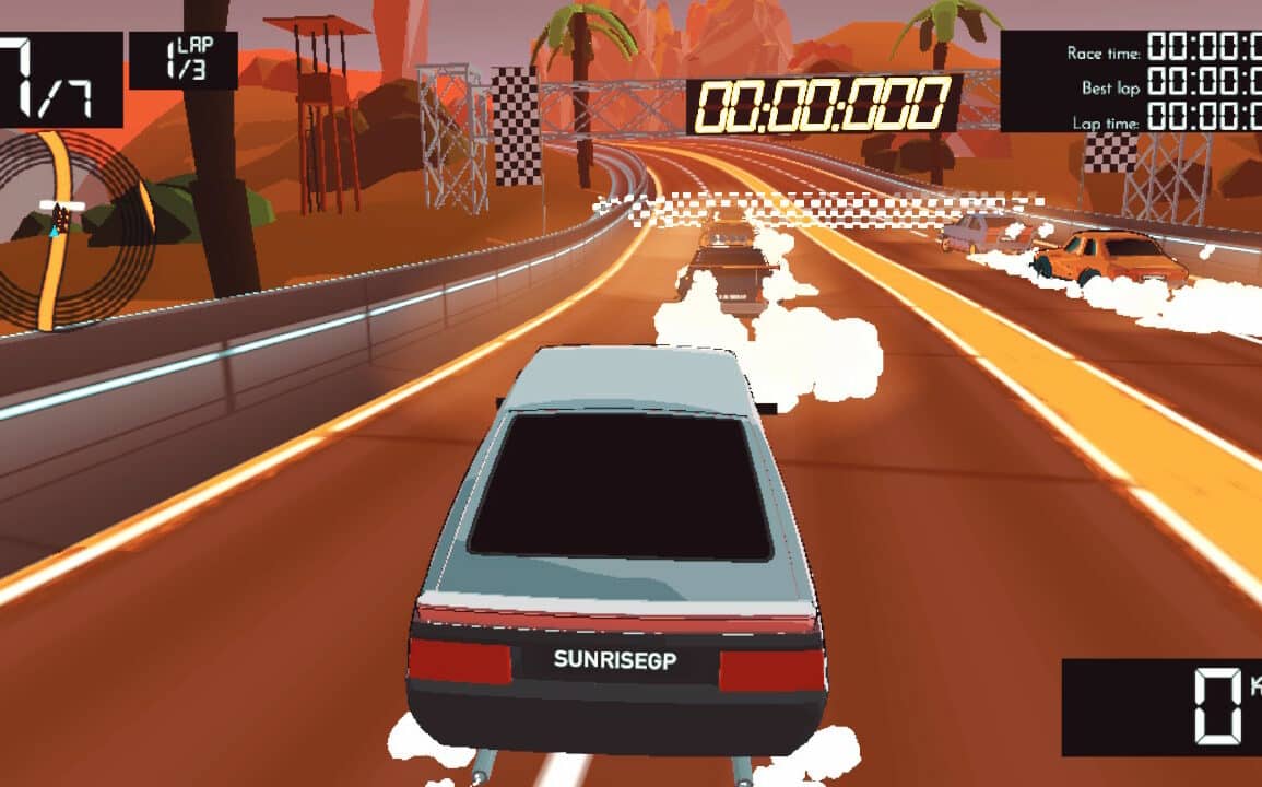 Sunrise GP Screenshot 1