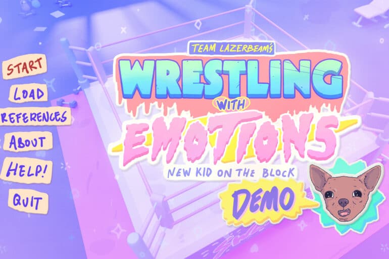 Wrestling With Emotions: New Kid on the Block Demo Screenshot 1