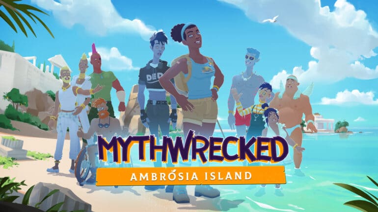 Mythwrecked: Ambrosia Island Key Art