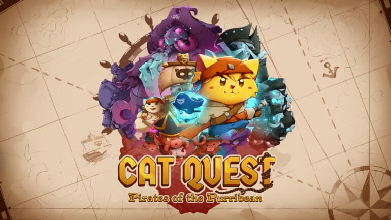 Cat Quest: Pirates of the Purribean Key Art