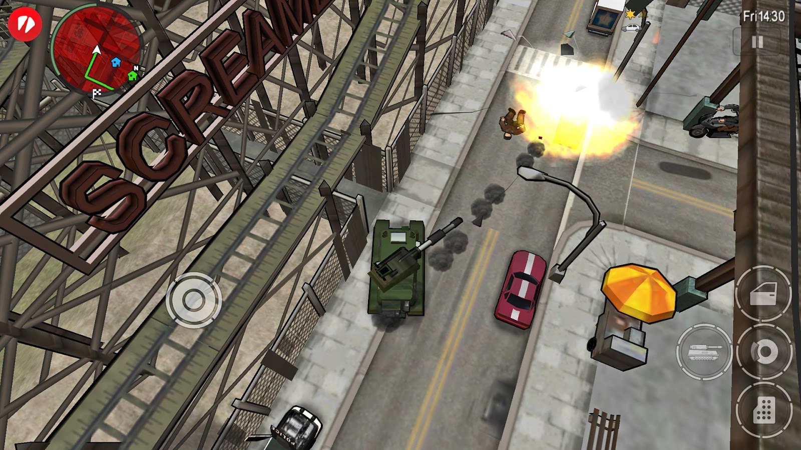 Grand Theft Auto Chinatown Wars - In-game Screenshot