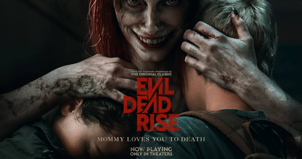 Evil Dead Rise Cover Art from Movie