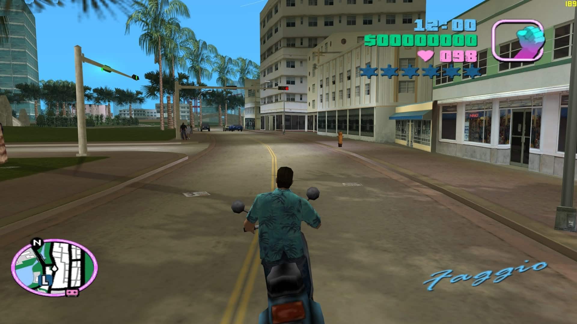 Grand Theft Auto Vice City In-game Screenshot