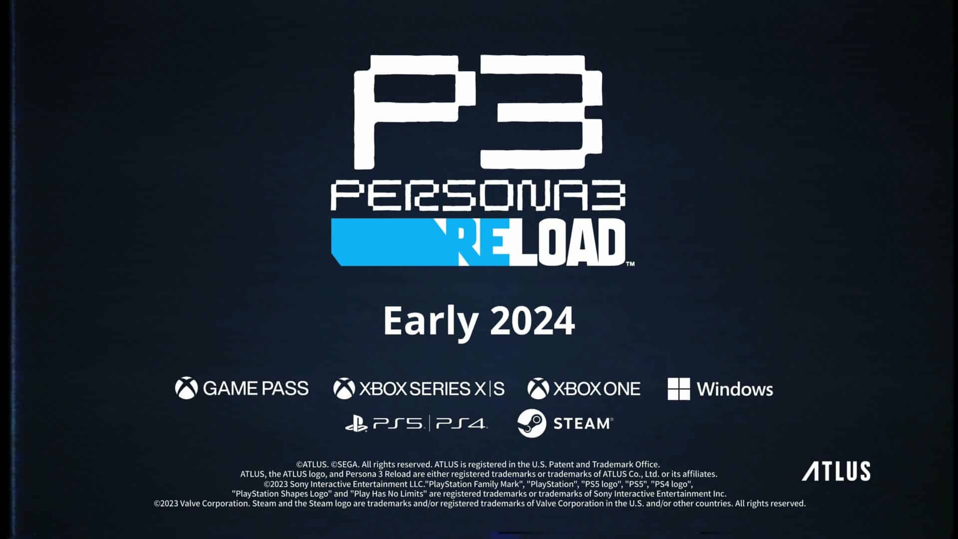 A list of Platforms for Persona 3 Reload