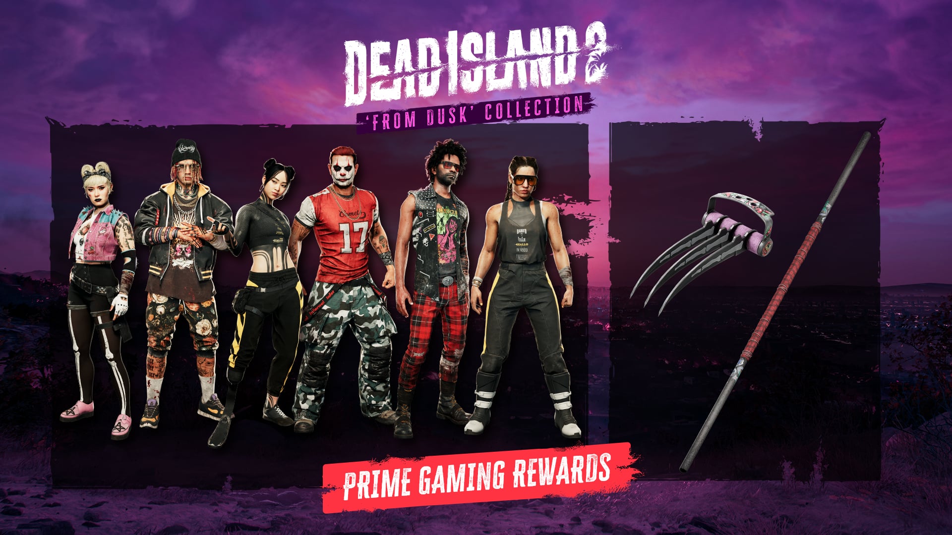 From Dusk Dead Island 2  Amazon Prime Gaming Skins