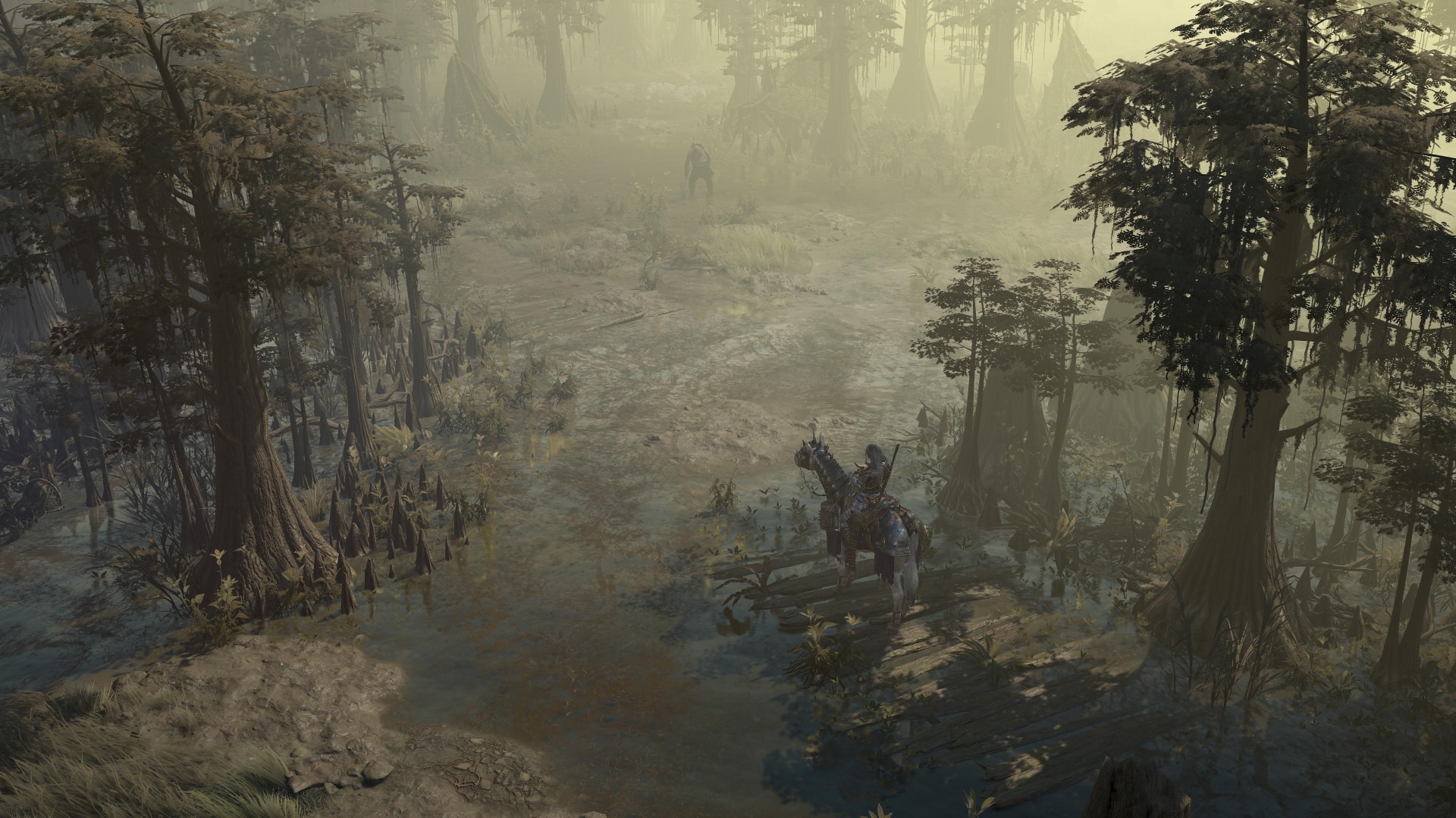 Screenshot of a Horse Mount From Diablo IV or Diablo 4