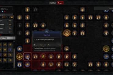 Diablo 4 Screenshot of Paragon Boards
