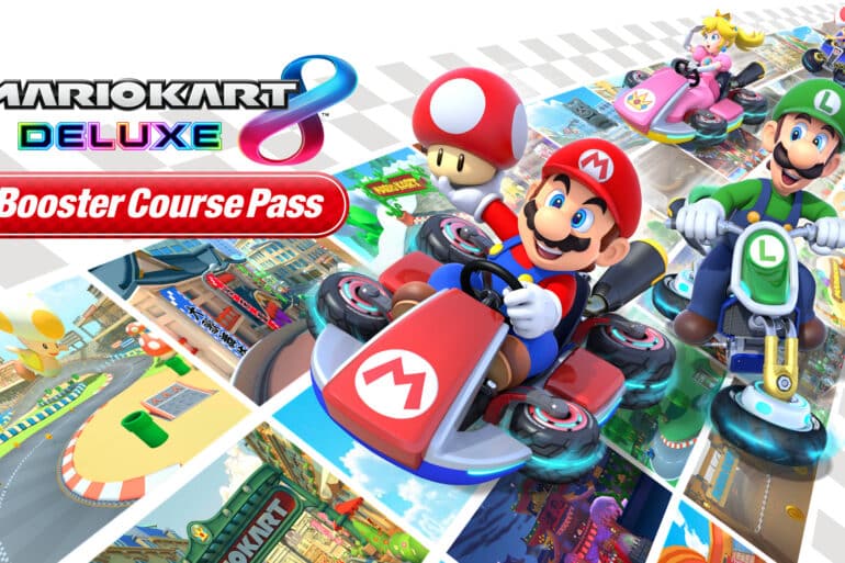 Mario Kart 8 Deluxe Booster Course Pass Key Art