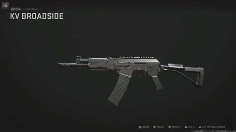 KV Broadside Gun Loadout Warzone 2