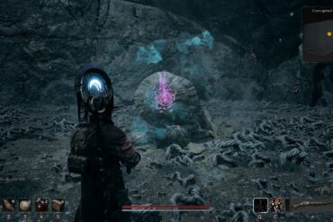 Blue Sparkle Stone Remnant 2 Invader Archetype