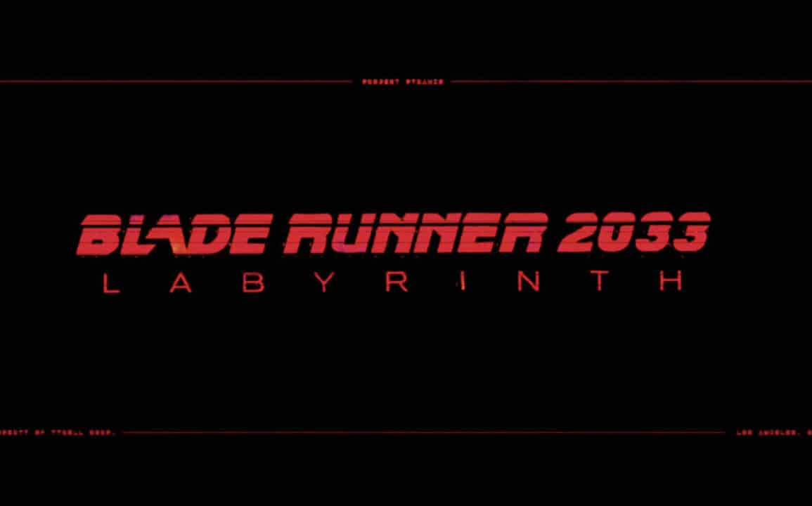 Blade Runner 2033: Labyrinth Announced With Short Reveal Trailer