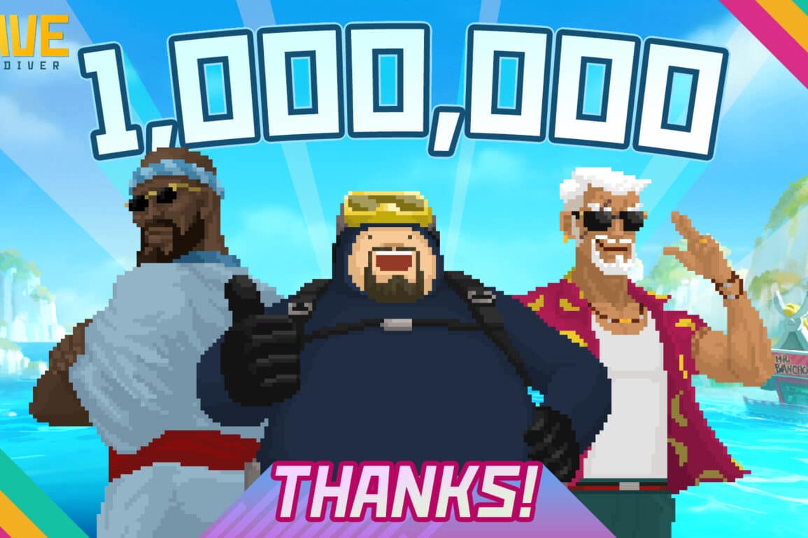 Dave The Diver is Coming to Nintendo Switch and Surpasses 1 Million Downloads