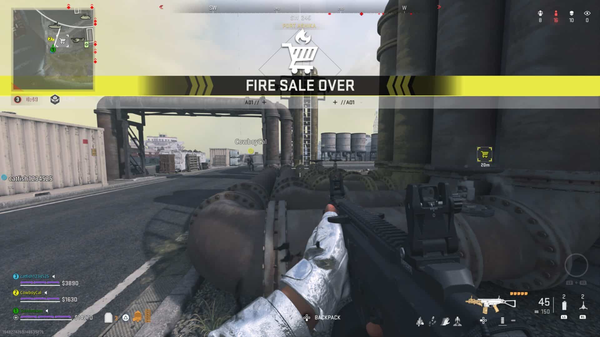 ISO 45 Gun In-game Screenshot