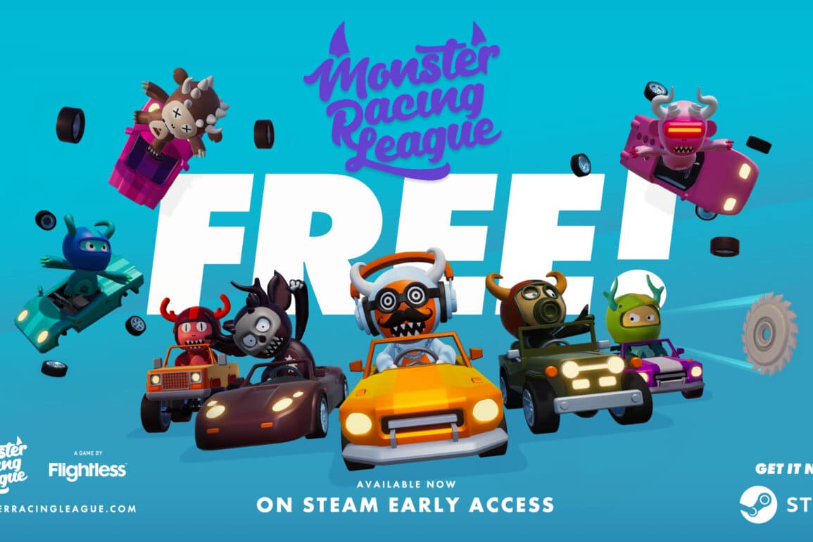 Monster Racing League Key Art