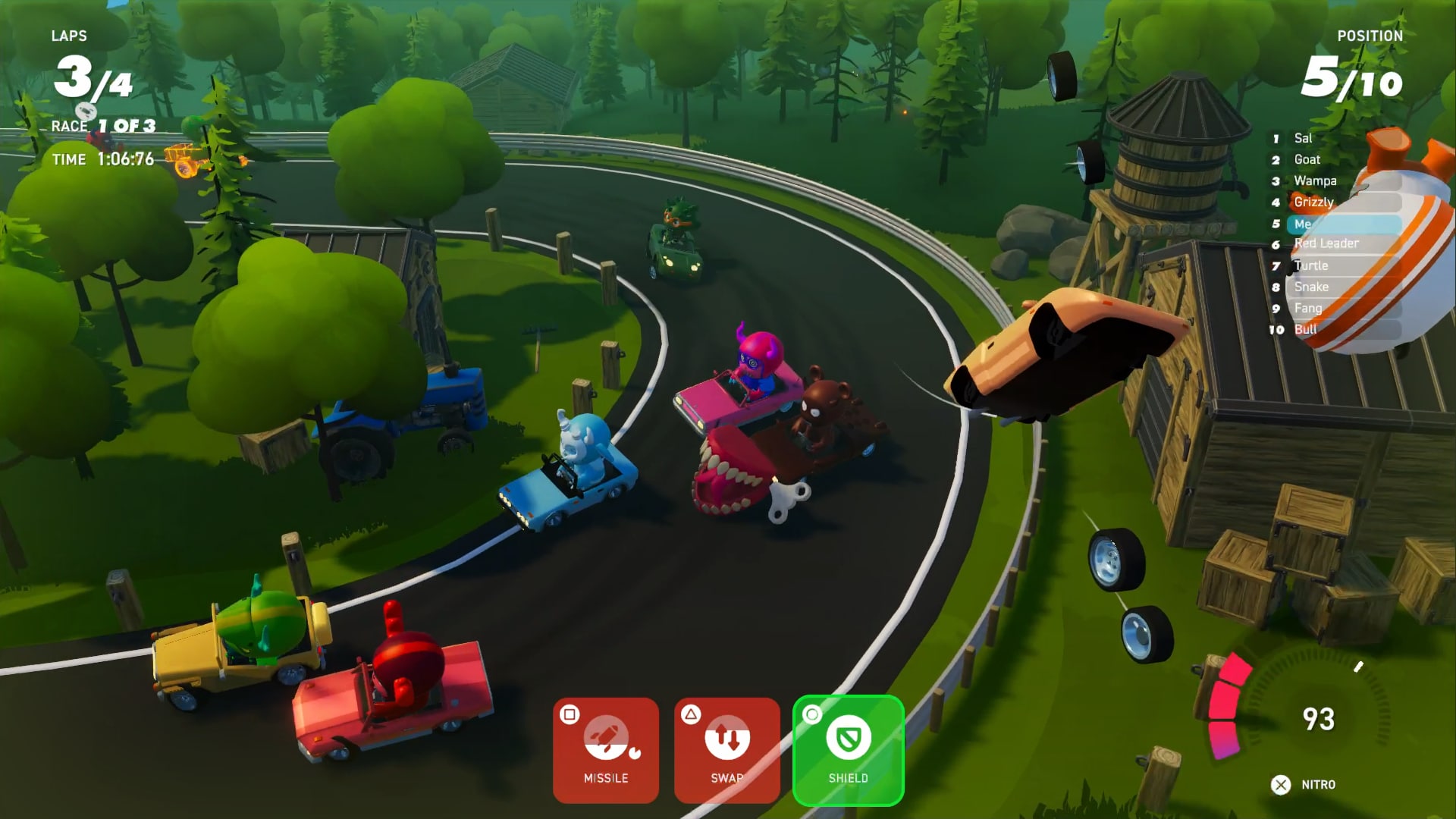 Monster Racing League in-game Racing 2